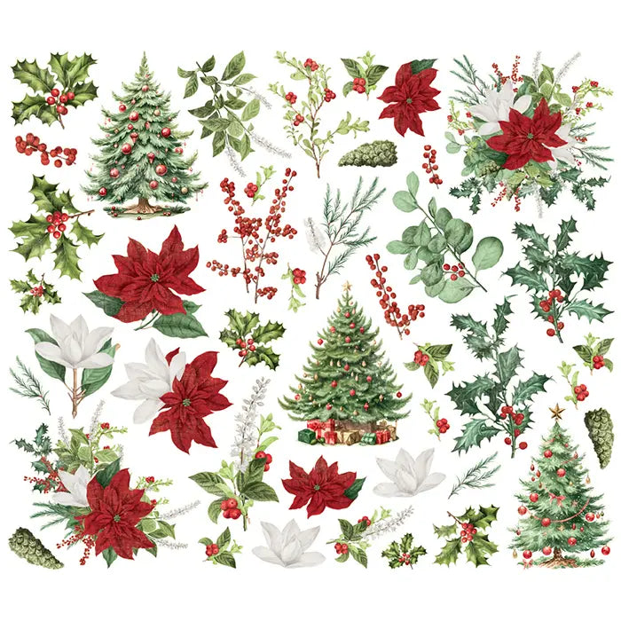 Simple Vintage Believe Floral Bits & Pieces - Simple Stories