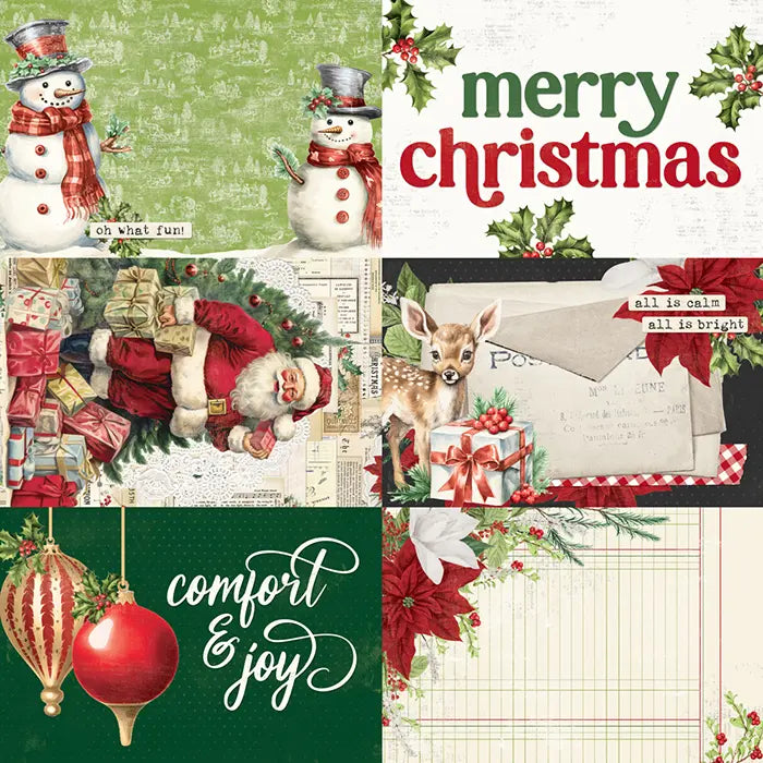 Simple Vintage Believe Scrapbook Collection Kit, 12" x 12" - Simple Stories
