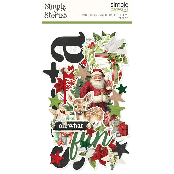 Simple Vintage Believe Simple Pages Page Pieces - Simple Stories