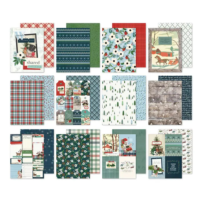 Simple Vintage Flannel Season Paper Pad, 6" x 8" - Simple Stories