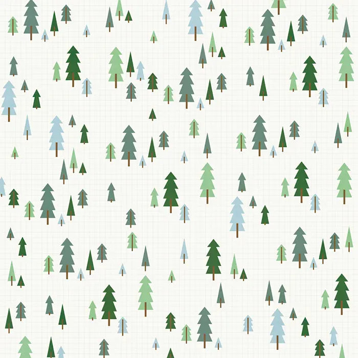 Simple Vintage Flannel Season Scrapbook Collection Kit, 12" x 12" - Simple Stories