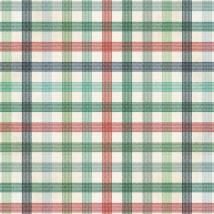 Simple Vintage Flannel Season Scrapbook Collection Kit, 12" x 12" - Simple Stories