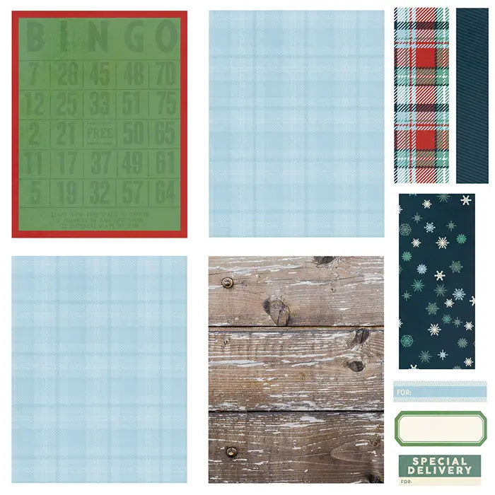 Simple Vintage Flannel Season Simple Cards Card Kit - Simple Stories