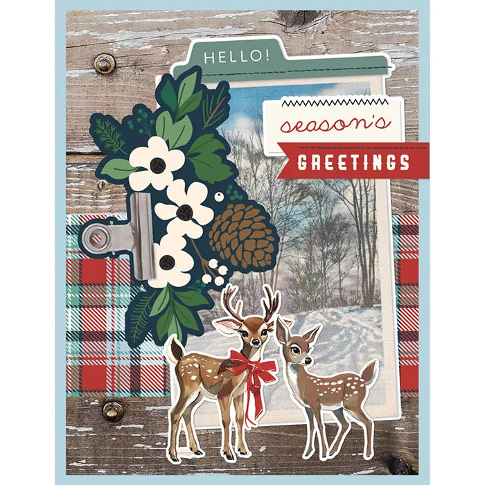 Simple Vintage Flannel Season Simple Cards Card Kit - Simple Stories
