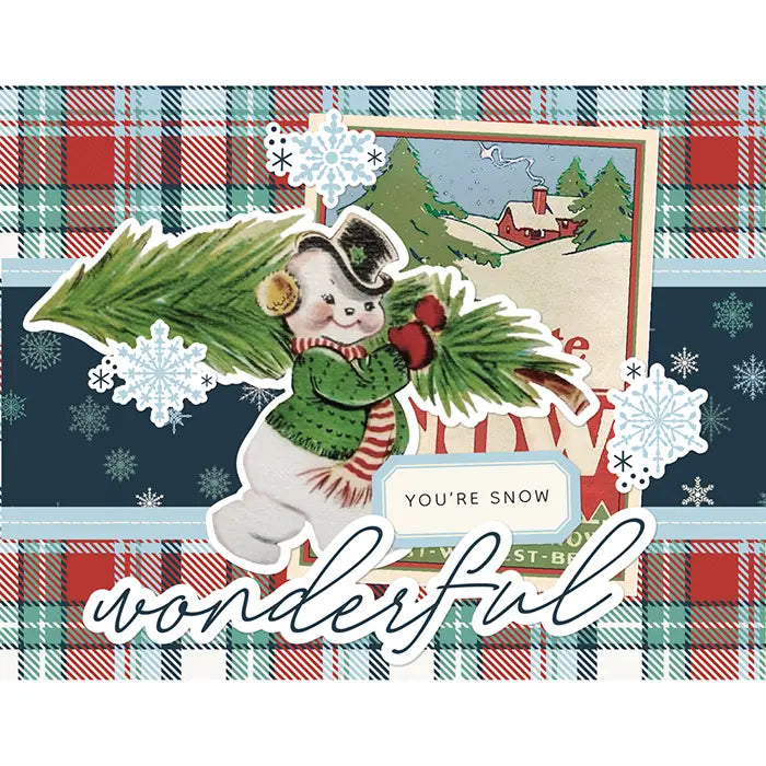 Simple Vintage Flannel Season Simple Cards Card Kit - Simple Stories