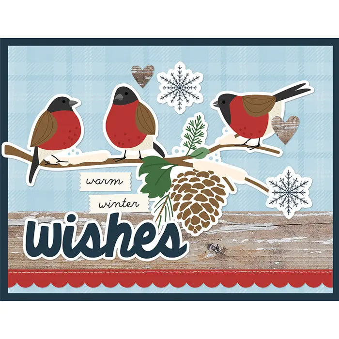 Simple Vintage Flannel Season Simple Cards Card Kit - Simple Stories