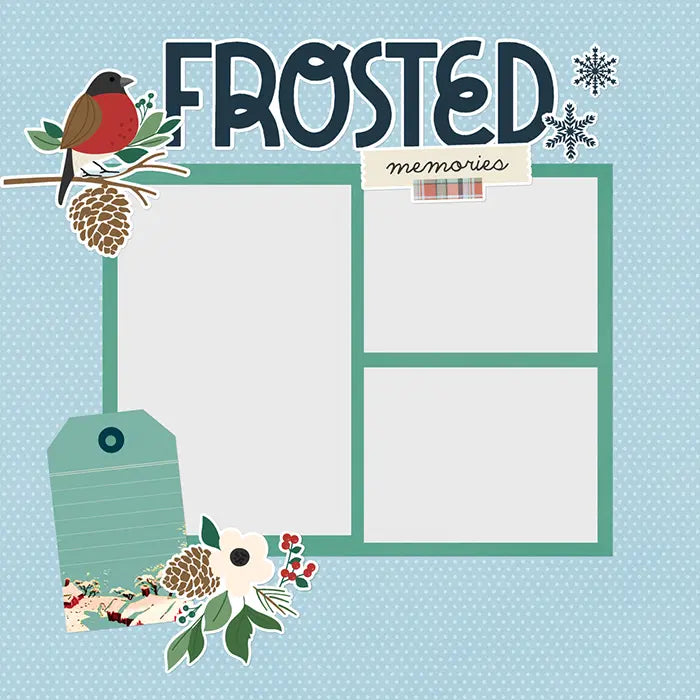 Simple Vintage Flannel Season Simple Pages Page Pieces - Simple Stories