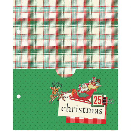 Simple Vintage Holly Jolly Holiday Binder, 6" x 8" - SN@P! - Simple Stories