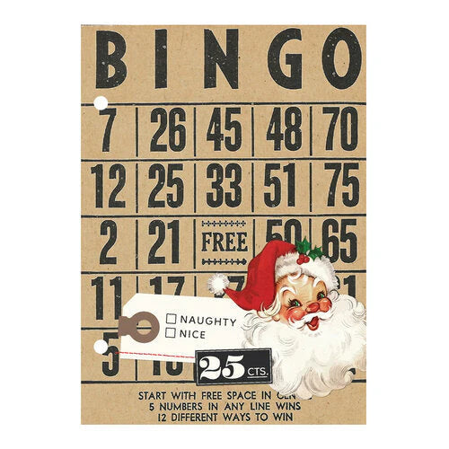 Simple Vintage Holly Jolly Holiday Binder, 6" x 8" - SN@P! - Simple Stories