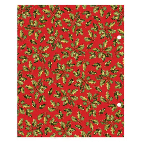 Simple Vintage Holly Jolly 6" x 8" SN@P! Holiday Binder - Simple Stories