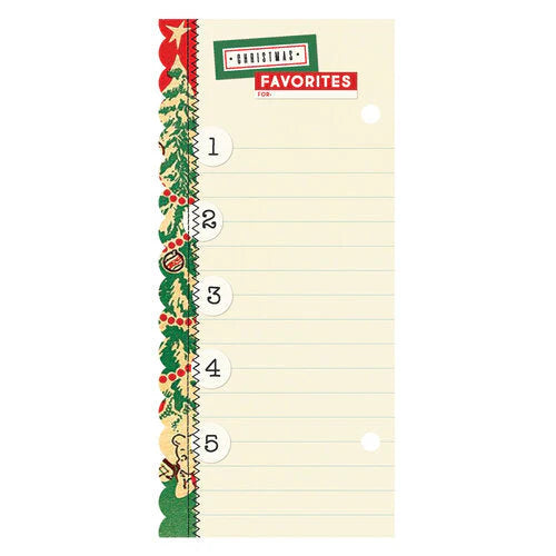 Simple Vintage Holly Jolly Holiday Binder, 6" x 8" - SN@P! - Simple Stories