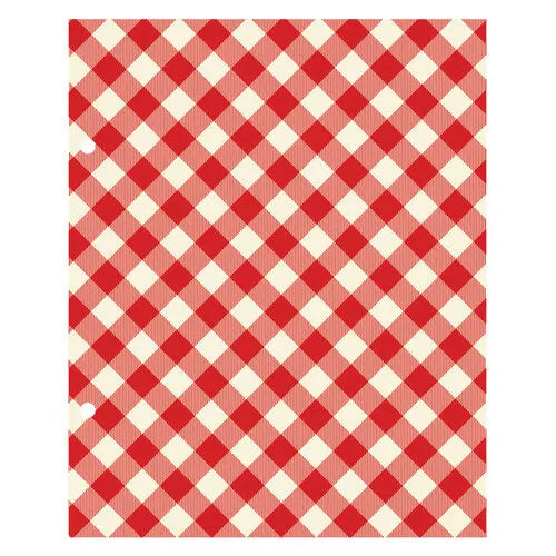 Simple Vintage Holly Jolly Holiday Binder, 6" x 8" - SN@P! - Simple Stories