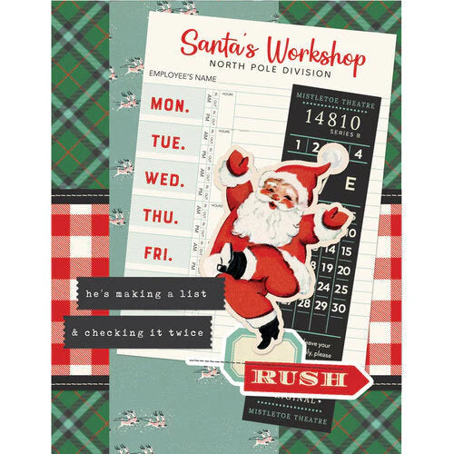 Simple Vintage Holly Jolly Simple Cards Card Kit - Simple Stories