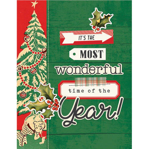 Simple Vintage Holly Jolly Simple Cards Card Kit - Simple Stories