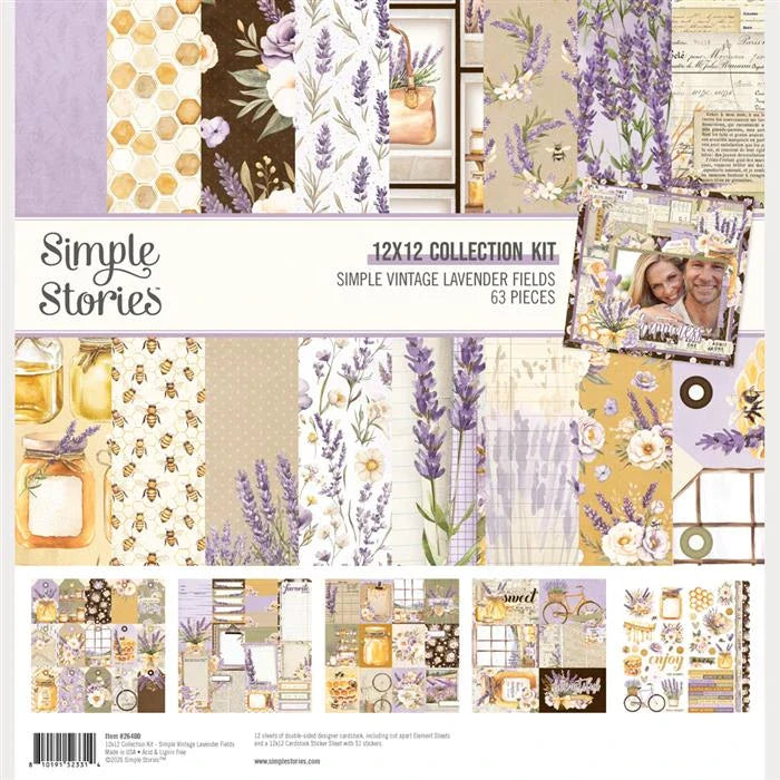 Simple Vintage Lavender Fields Collection Kit - Simple Stories