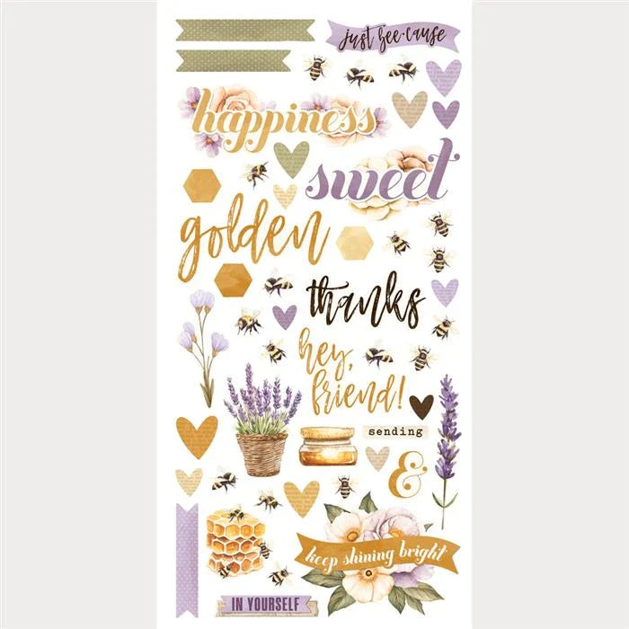 Simple Vintage Lavender Fields Simple Cards Card Kit - Simple Stories