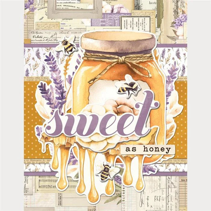 Simple Vintage Lavender Fields Simple Cards Card Kit - Simple Stories
