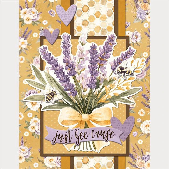 Simple Vintage Lavender Fields Simple Cards Card Kit - Simple Stories