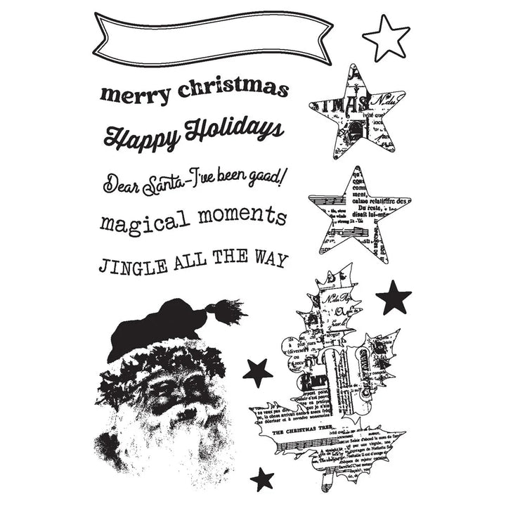 Simple Vintage Yuletide Stamps - Simple Stories