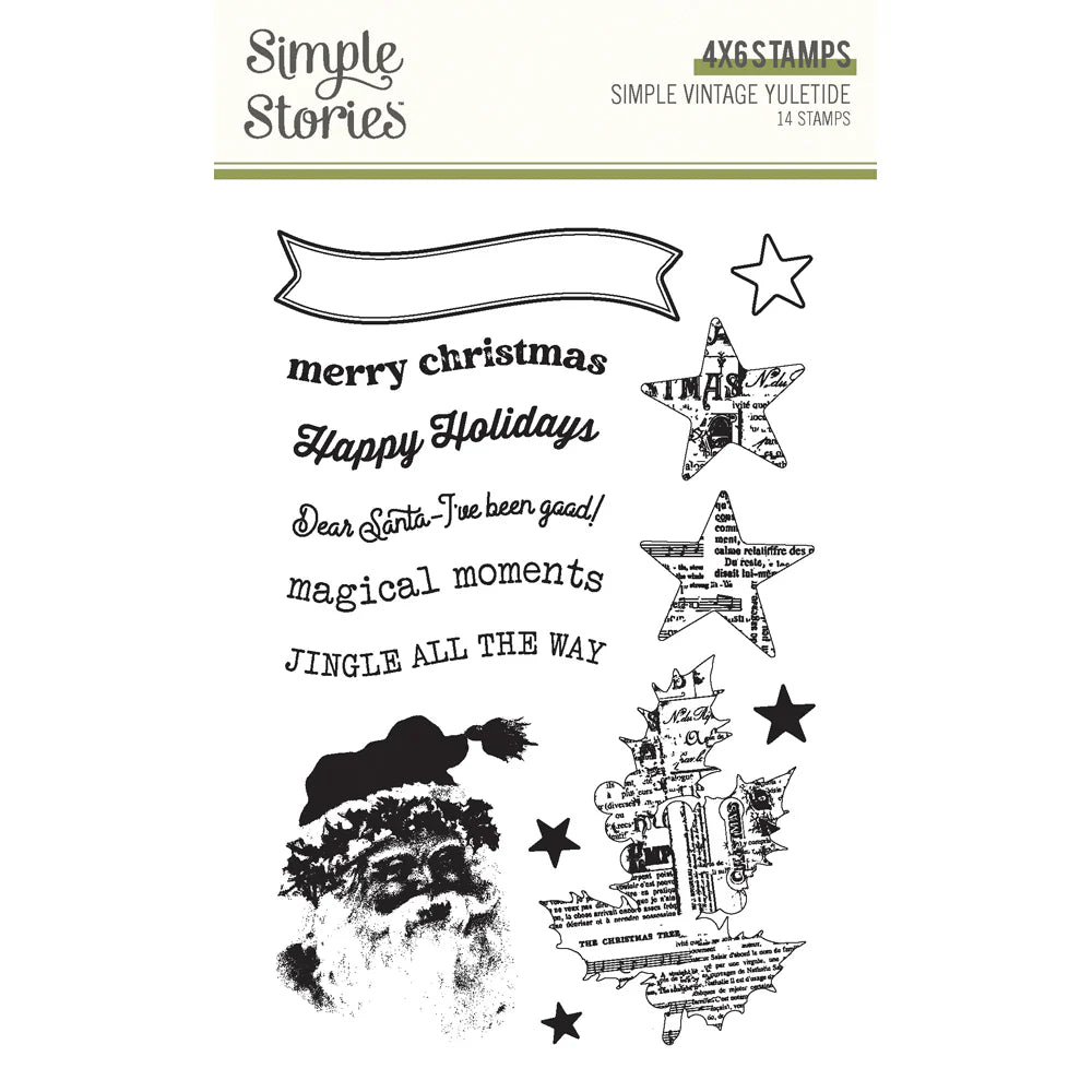 Simple Vintage Yuletide Stamps - Simple Stories