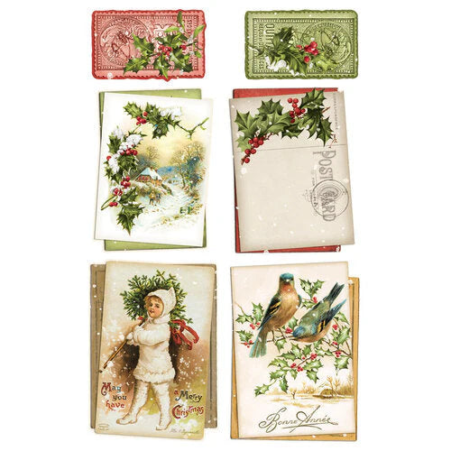 Simple Vintage Yuletide Sticker Book - Simple Stories