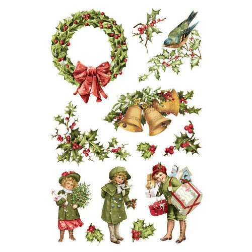 Simple Vintage Yuletide Sticker Book - Simple Stories