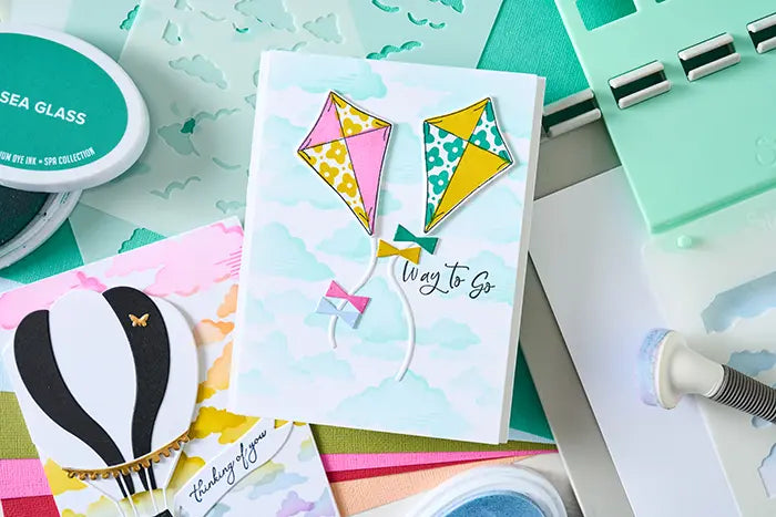 View 8 of Sky’s the Limit Clear Stamps Set - Catherine Pooler - Sizzix