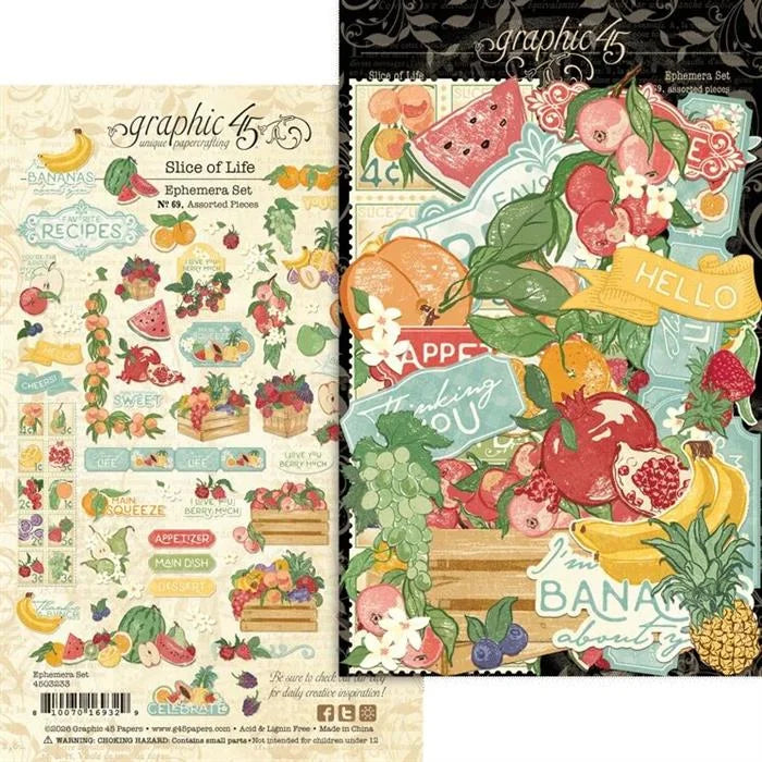 Slice of Life Ephemera Set - Graphic 45