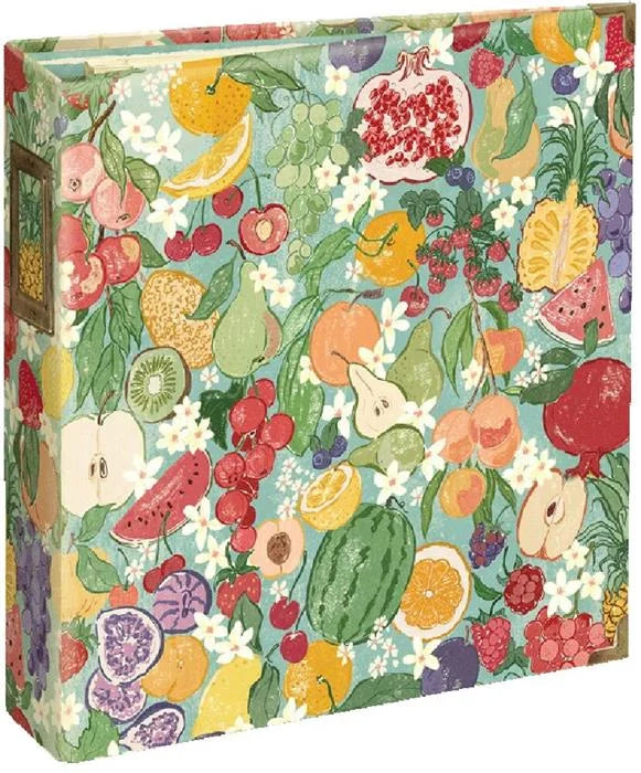 Slice of Life Fruit & Floral Binder Album with Pocket Pages - Graphic 45