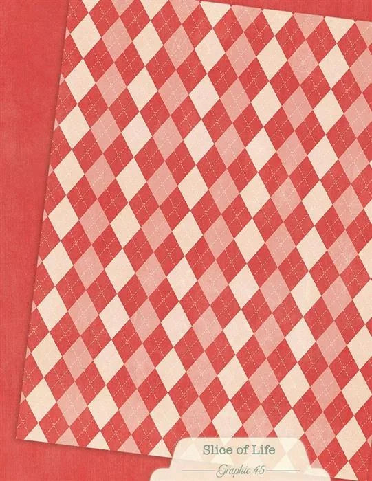 Slice of Life Patterns & Solids Paper Pack, 8.5" x 11" - Graphic 45