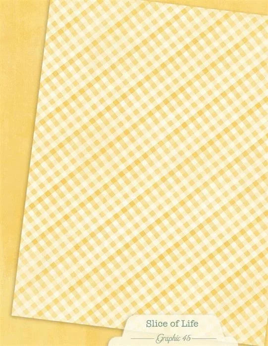 Slice of Life Patterns & Solids Paper Pack, 8.5" x 11" - Graphic 45