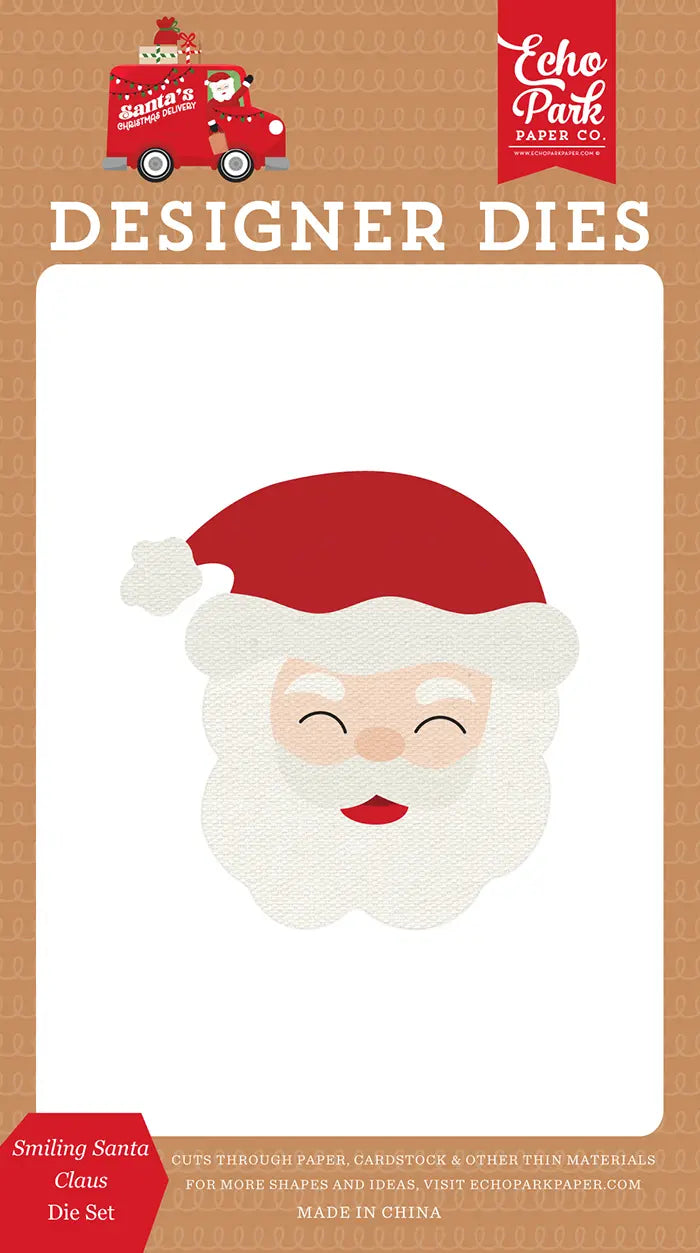 Smiling Santa Claus Die Set - Santa's Christmas Delivery - Echo Park