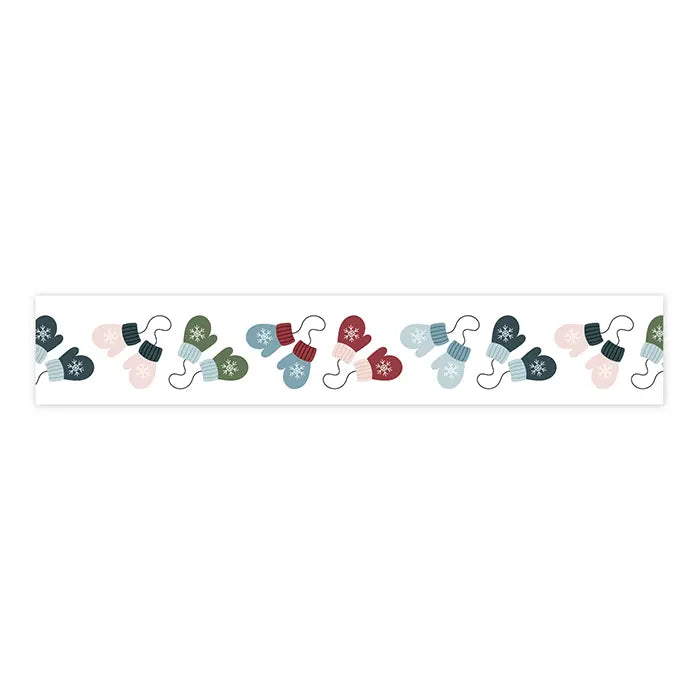 Snow Day Mittens Washi Tape - Winter Fun - Echo Park