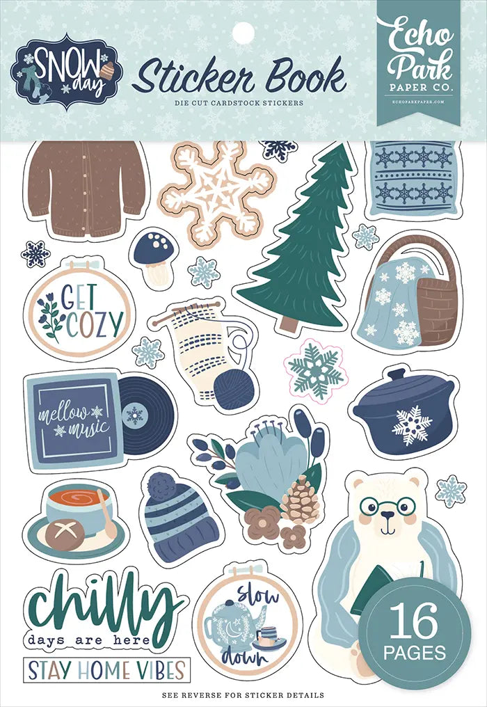 Snow Day Sticker Book - Echo Park