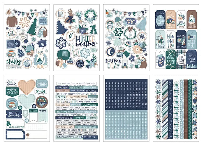 Snow Day Sticker Book - Echo Park