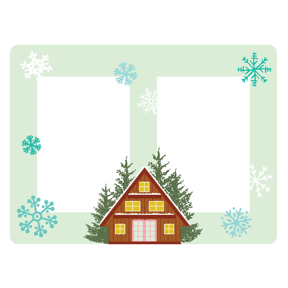 Snow Pine Lodge Chipboard Frames - Simple Stories