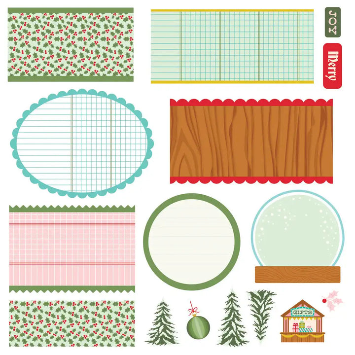 Snow Pine Lodge Simple Cards Card Kit - Simple Stories