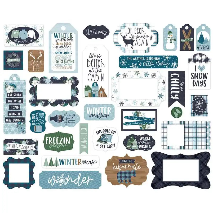 Snowed In Frames & Tags - Echo Park