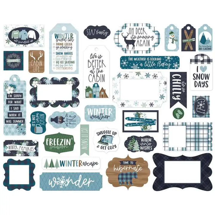 Snowed In Frames & Tags - Echo Park