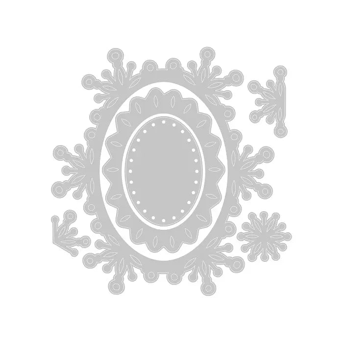 Snowflake Labels Thinlits Die Set - Olivia Rose - Sizzix