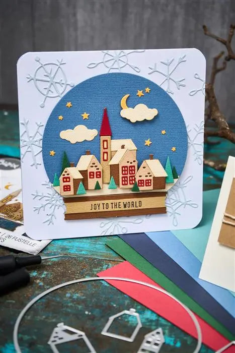 Snowglobe #2 Thinlits Die Set Die Set 26PK - Back from the Vault - Tim Holtz - Sizzix