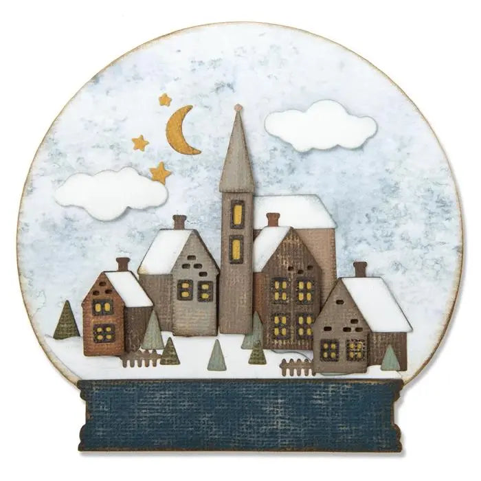 Snowglobe #2 Thinlits Die Set Die Set 26PK - Back from the Vault - Tim Holtz - Sizzix