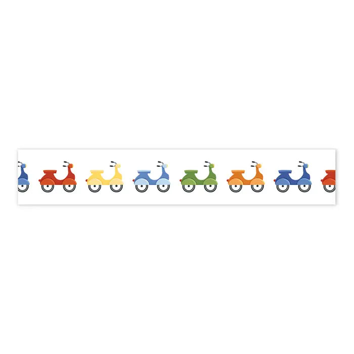 View 2 of Speed Away Scooters Washi Tape - Born To Travel - Echo Park