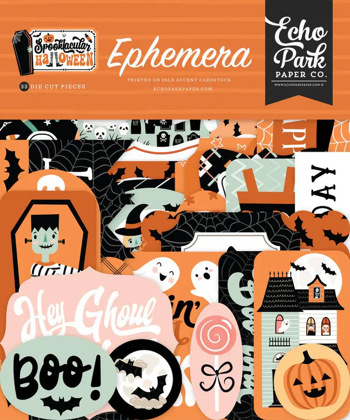 Spooktacular Halloween Ephemera - Echo Park