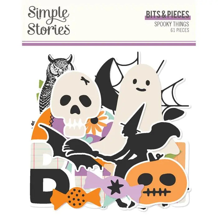 Spooky Things Bits & Pieces - Simple Stories
