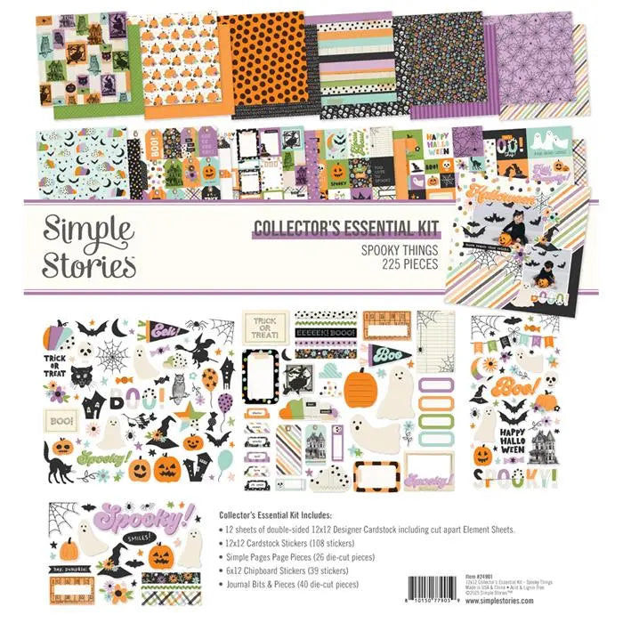 Spooky Things Collector's Essential Kit - Simple Stories