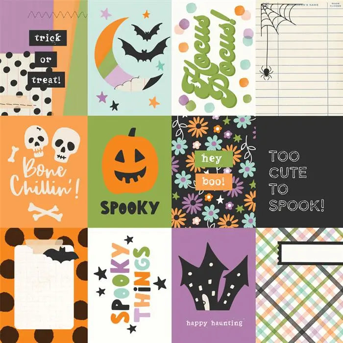 Spooky Things Scrapbook Collection Kit, 12" x 12" - Simple Stories