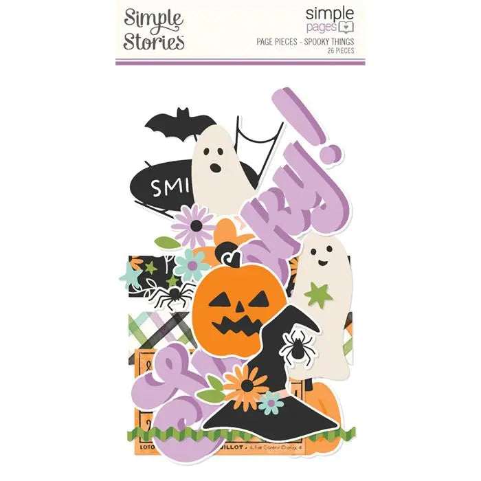 Spooky Things Simple Pages Page Pieces - Simple Stories