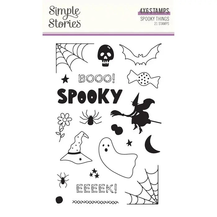 Spooky Things Stamps - Simple Stories