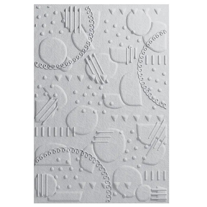 On the Spot 3D Textured Impressions Embossing Folder - Catherine Pooler - Sizzix